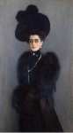 Bogdanov-Belsky Nikolai Petrovich Portrait of Maria Abamelek-Lazareva - Hermitage